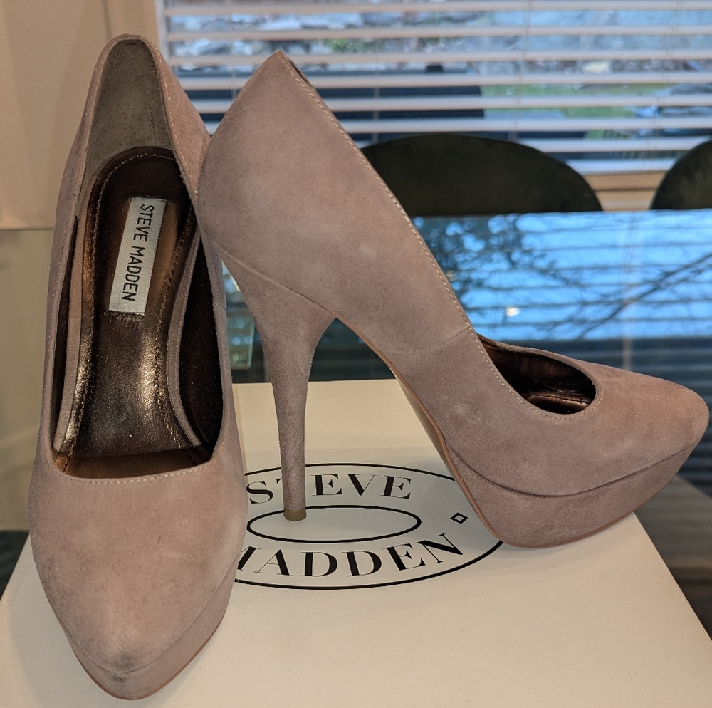 Steve Madden Blush Pink Stiletto Heels